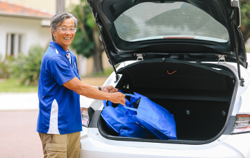 Food Services: Meals on Wheels delivery driver